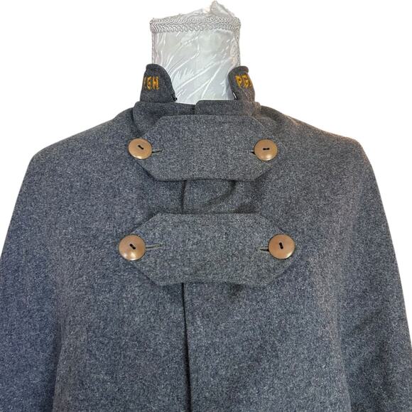 RARE 1940s Marvin Neitzel Nurse Cape Wool WWII Era Medical Antique VTG Uniform - Picture 7 of 16